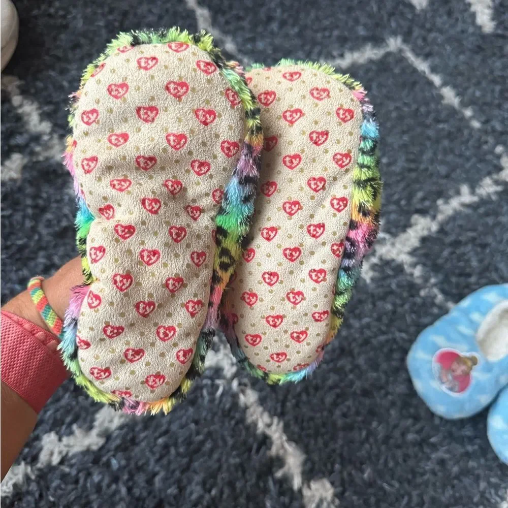 Bundle of 2 Toddler Non-Slip Slippers
